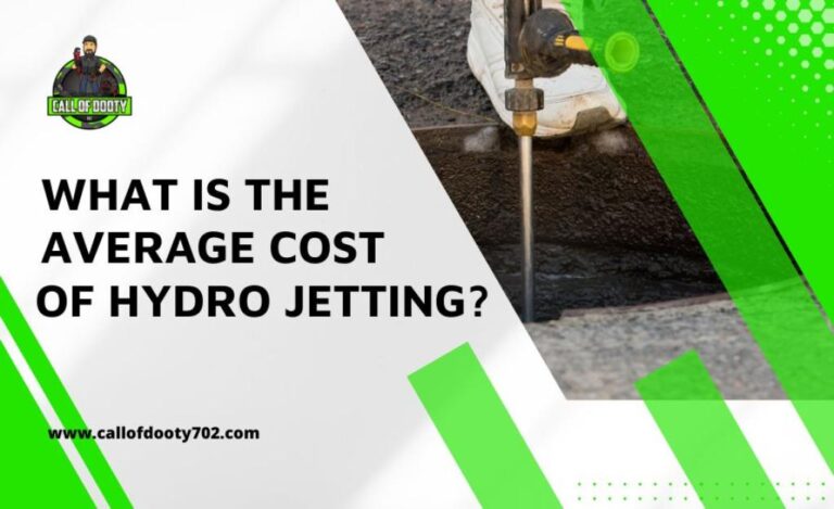 What is the Average Cost of Hydro Jetting
